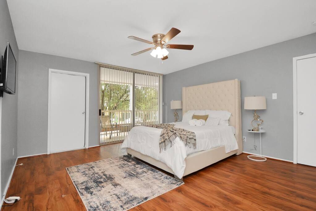 Double Master Suites Condo Near Med Ctr, Nrg Arena 2 Houston Exterior foto